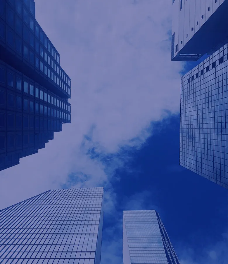 tall buildings under the blue sky