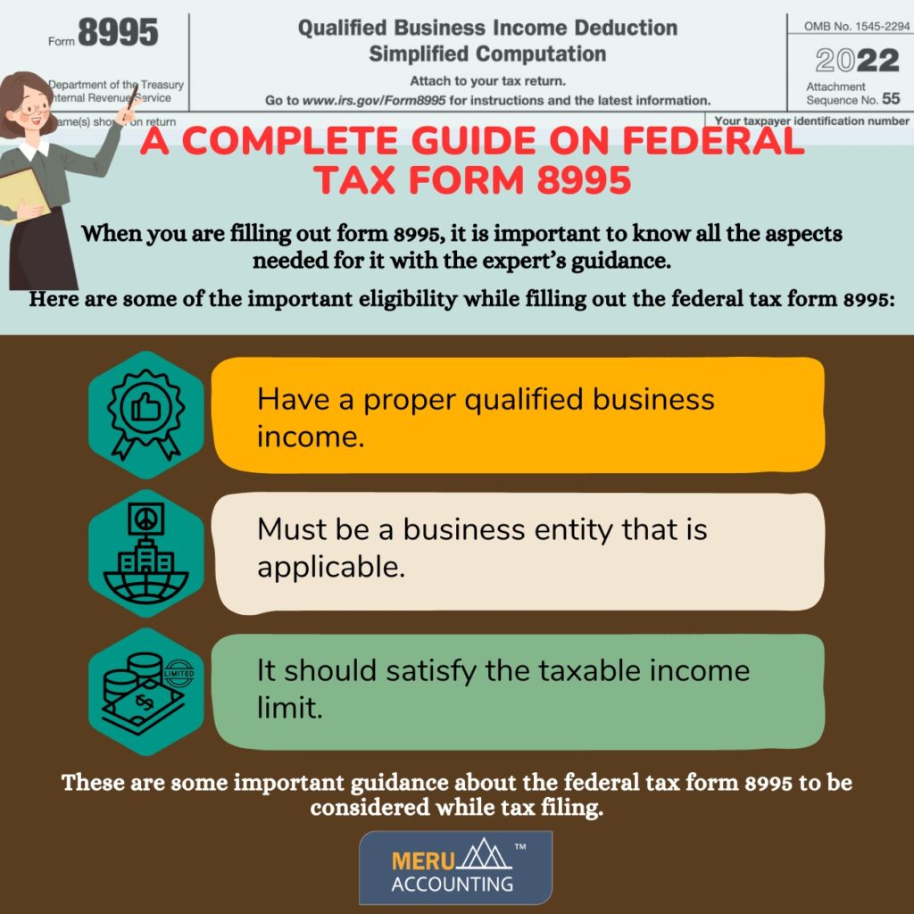 Federal Tax Form 8995 Simplify Tax Filing with Expert Guidance