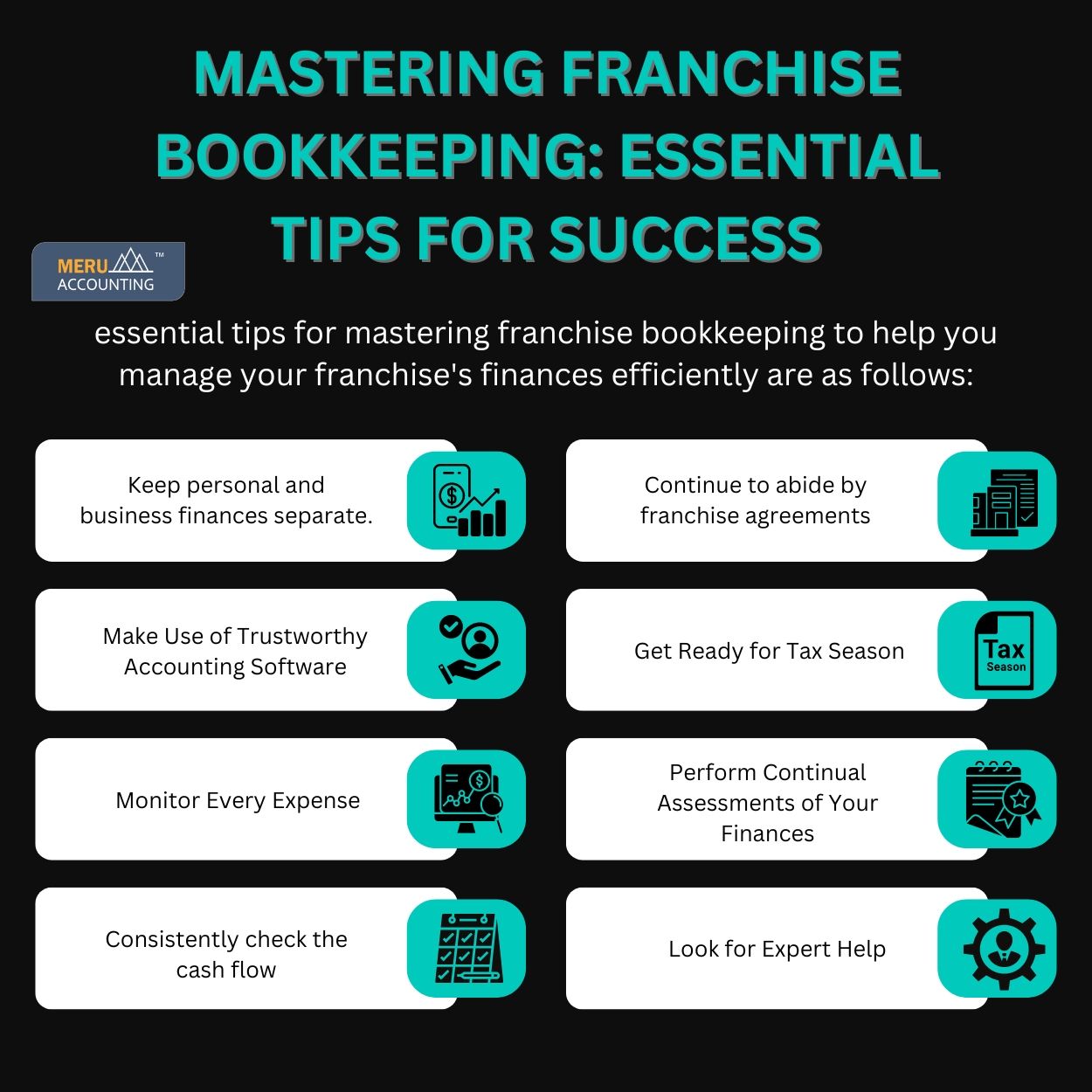 Mastering Franchise Bookkeeping: Essential Tips for Success 